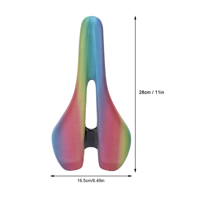 Bike Seat Mountain Road Bike Folding Bike Colored Hollow Circulation