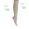 AWS/American Made Slouchy Scrunch Cotton Slouch Socks for Women Shoe