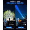 Super Bright Rechargeable LED Flashlights 5000.000High Lumens,Powerful Tactical Flashlight Up