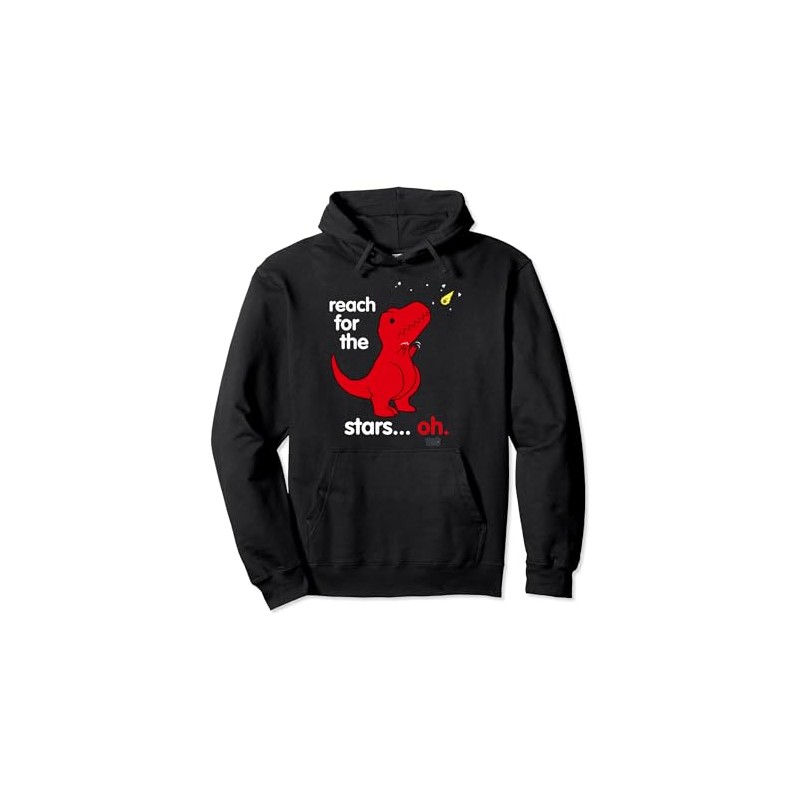 Reach For The Stars Dino Pullover Hoodie