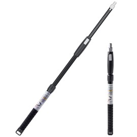 Voomey Professional Telescopic Extension Pole 2.3-4 ft Dual Paint Roller Pole Heavy-Duty telescoping Poles |Multi-Purpose Tool for Painters Painting,Dusting and Window Cleaning