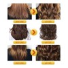 3 X Peluquería Hidratante Rizos Elastina Protector Volumen
