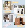 DFsucces Door Lock, Baby Guard, One-Touch Stopper, Door/Cupboard/Sliding Door/Refrigerator Drawer