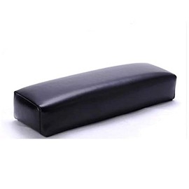 BNP Black Armrest Nail Art Tool Arm Rest Holder PU Leather Soft Hand Cushion Pillow for Nail Salon Studio Nail Art Design