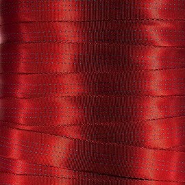 West Coast Paracord 1-Inch Tubular Nylon Webbing – Premium Heavy Duty Lightweight with Breaking Strength of 4000 Pounds – Outdoor All Purpose Straps for Climbing and Securing (Red, 10 Yards)