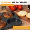 Westmark Burger 32702260 Baking Mould for 4 Burger Buns, Diameter