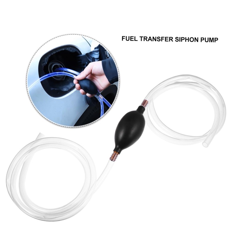 NOLITOY Hand Pump Portable Fuel Transfer Tool Lightweight Manual Siphon