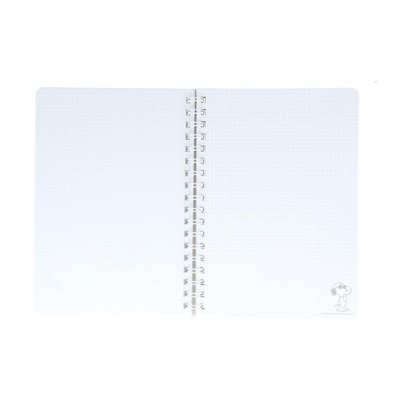 Sunstar Stationery Snoopy Notebook, Ring Notebook, B6, New Life Collection,