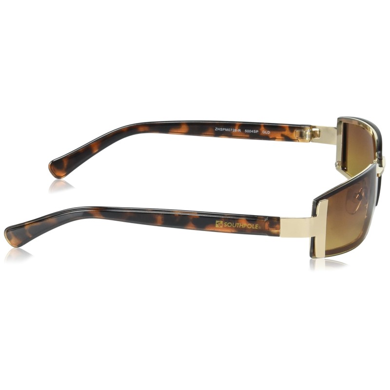Southpole Men's 5004sp Gld Sunglasses, Gold, 51 mm