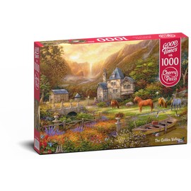 Schmidt 1000 EL. Cherry Pazzi The Golden Valley [Puzzle]