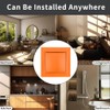 On/Off Switch 2 Way Wall Switch Orange Mechanical Wall Switch