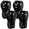 Pack of 4 Mini Shin Pads Football, Mini Shin Pads,