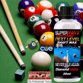 Viking Cue BILLIARDS POOL CUE SHAFT WAX CERAMIC CLEAR COATING FOR SMOOTHER BETTER STROKES