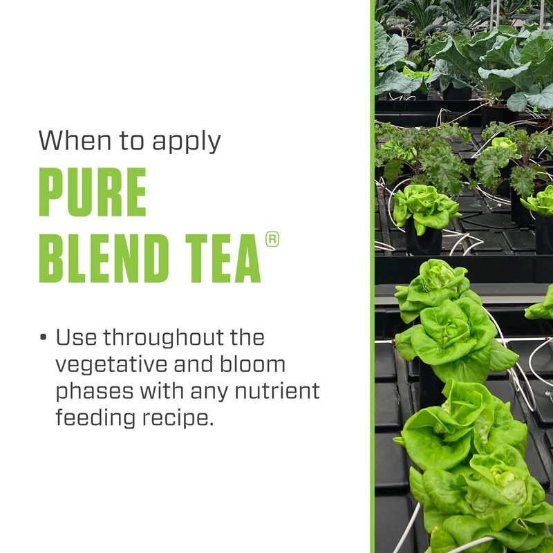 Botanicare Pure Blend Tea, Supplemental Nutrient, 0.5-0.5-1.0, 2.5 gal.
