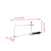 Jewlers Saw Frame, 12 Blades Jewellers Sawbow Saw Frame Mini