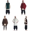 HEMAD Medieval Karamphi Wool Felt Cover Brown, Black, Green, Red,