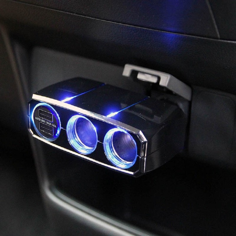 Kashimura 12/24V Auto Identification & Reversible USB Port Socket Direct