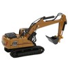 Backhoe Loader Heavy Duty Wheeled Excavator Durable 1: 60 Scale