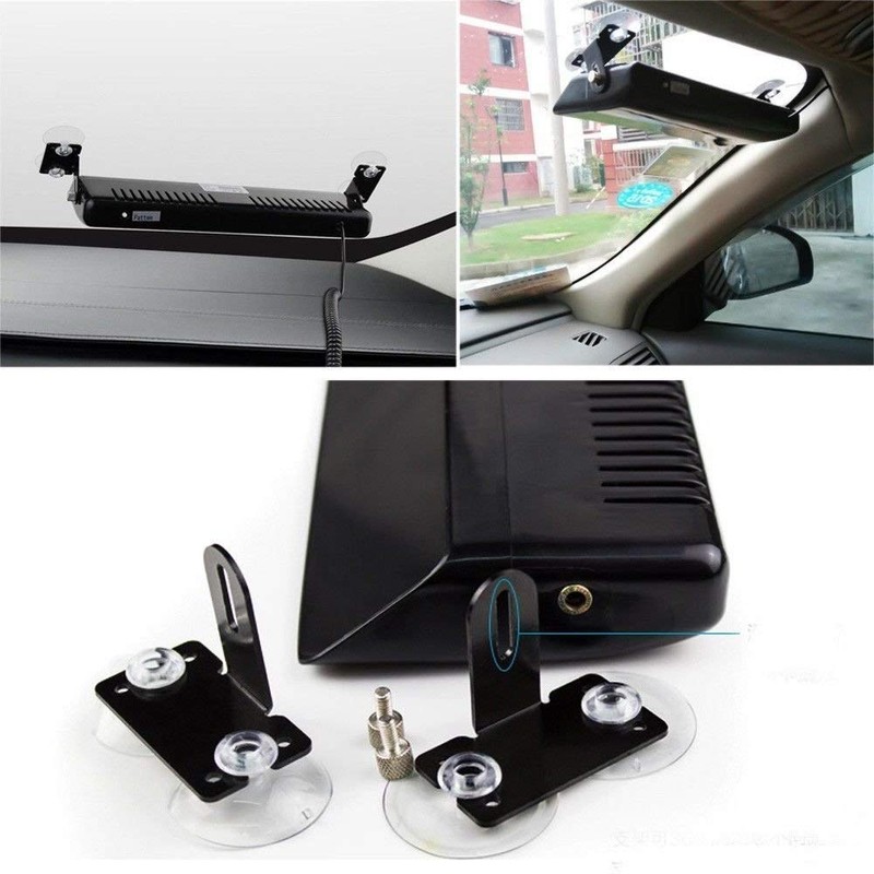 XTAUTO LED Emergency Strobe Light 12V Windshield Dash Dashboard Interior