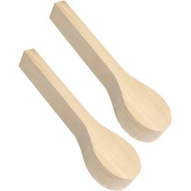 BeaverCraft Spoon Carving Kit Spoon Blank Wood for Carving - Whittling Wood Spoon Carving - Basswood Carving Blocks Craft Wood Spoon Blanks for Crafts Blank Wooden Blocks BB1 Unfinished Wood Carving