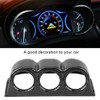 Car Universal 52mm Triple 3 Hole Mount Holder Dash Gauge