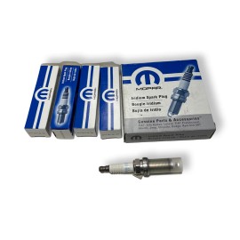 MOPAR NEW MOPAR 14-20 CHRYSLER DODGE JEEP 5.7L HEMI IGNITION SPARK PLUGS SET OF 4