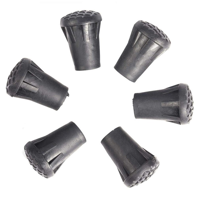 Pack of 6 Trekking Pad Rubber Buffer Rubber Tips for