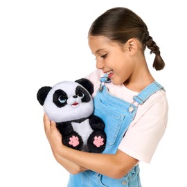 Little Live Pets My Baby Panda ChuChu|Interactive Pet with 50+ Sounds & Reactions, Kicks Feet, Poops, Giggles & More – Includes Potty & Repeat Play – Fun & Adorable Gift for Kids (30cm/11.8in Tall)