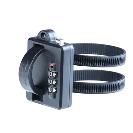 Kawadomi Seisakusho Bicycle Lock Band LB-101BK Black