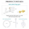 WillTen 2Pcs Ear Piercing Kit Ear Piercing Gun Kit with