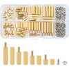 180pcs M2.5 Standoff Kit - Male Female Hex Brass Spacer