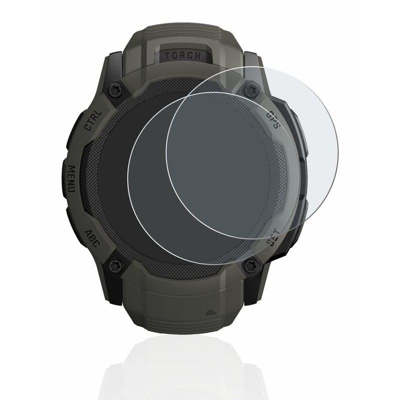 BROTECT Anti-Glare Screen Protector for Garmin Instinct 2X Solar (Pack