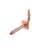 EFIELD 1/2" Pex Copper Stub Out Elbow with Wall Flange,