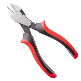 7-Inch Heavy-Duty Diagonal Cutting Pliers, Side Cutters,Flush Cutters,Wire Cutters for Electrical, Artificial Flowers and Homes