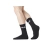 FILA Men's Casual Socks (Pack of 12), black / white