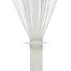 Relaxdays String Curtain Set of 2, Shortenable String Curtains with