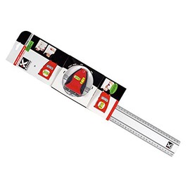 Kapro 814 Pro Laser Set-A-Shelf Set-Match Ruler with Line Laser and Stud Finder, 36-Inch Length
