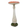 Enchanted Fairy Garden Pillar Toadstool Mushroom Home Decor Figurine 6.75"H