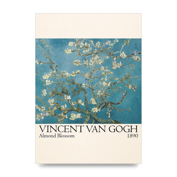 Lithobee - Vincent Van Gogh Almond Blossom 1890 - Printed