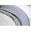 4-Pack of 15' Chrome Steel 1 1/2' Deep Wheel Rings
