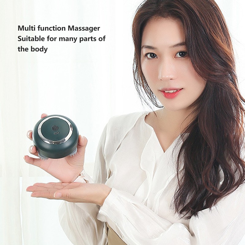 Electric Hair Massager with 4 Removable Claws Waterproof 3 Levels