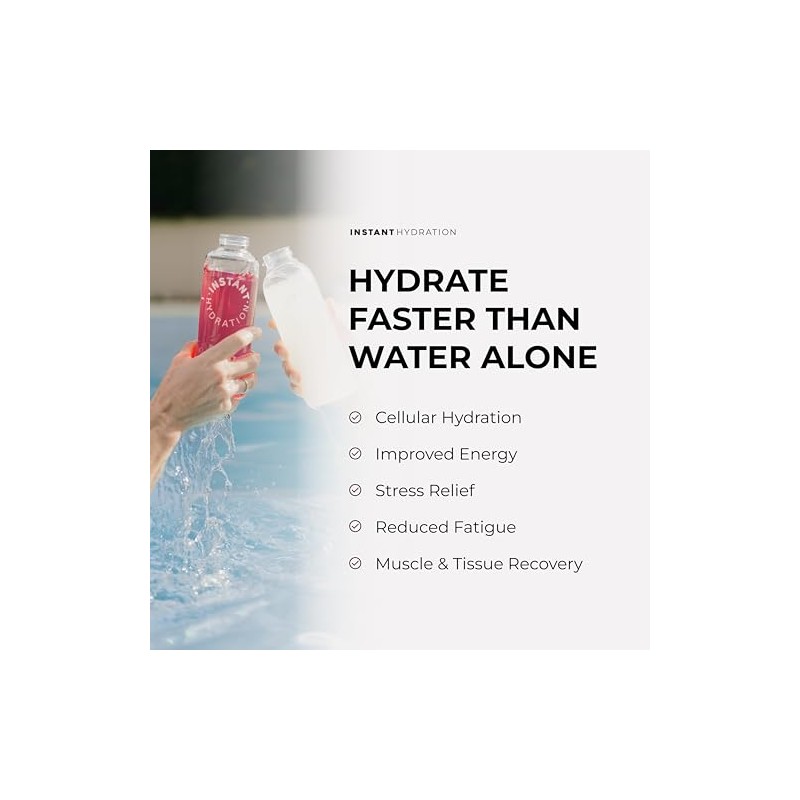 Instant Hydration Sobres de Electrolitos en Polvo - Paquete