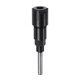 QUARKZMAN 6 mm to 6 mm Milling Cutter Collet Extension Rod Adapter Holder for CNC Engraving Woodworking Milling