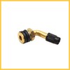 REPAIROCK Brass Angled Tubeless Tire Valve Stem 3pcs for Moped