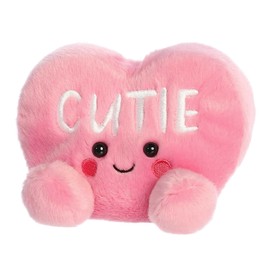 Aurora Aurora Valentine Candy Heart Palm Pals 5" Plush 2 Pc Bundle, Be Mine and Cutie
