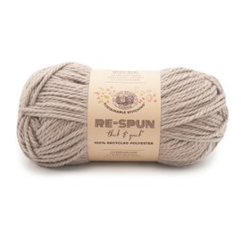 Lion Brand (1 Skein) Lion Brand Yarn 843-124AE Re-Spun Thick & Quick Yarn, Hazelwood