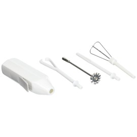 Norpro Cordless Mini Mixer, 5 Piece Set, One Size, White