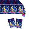OUSHISS 2Pcs Super Bros Galaxy Party Tablecloth |108 x 54