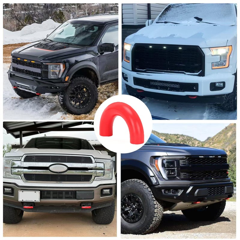 Tow Hooks Covers Fit for Ford F150 Accessories 2004-2025 Bronco