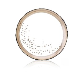 Sea Wave Sound Drum, Percussion Wave Drum, Natural Color, Sea Drum, Maple Wave Bead Drum for Meditation, Asmr Sound Therapy, Yoga